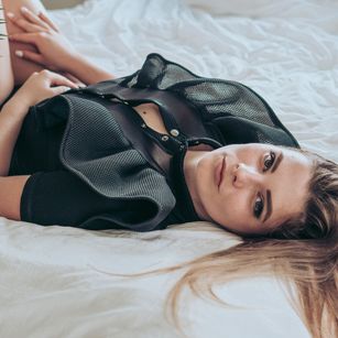 Model - Miya Parker latex