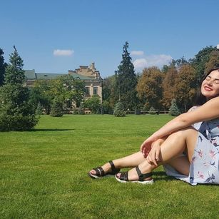 Model - Anastasia happy