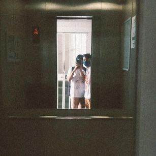 Model - Alissa and Bastian shaved