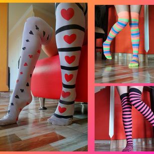 Model - Dasly Sunshine stockings