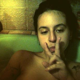 Model - Adrianana cheerful