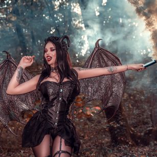 Model - AngeliqueNoir blowjob