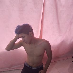 Model - Hard cock ass cum