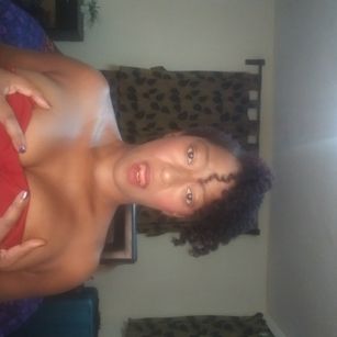 Model - Mona Grier rinsing