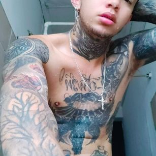Model - alexander tatto ass