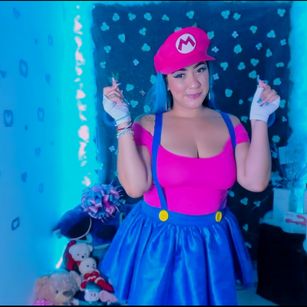 Model - Crazybluex hairy