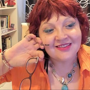 Model - Martha Mills redhead