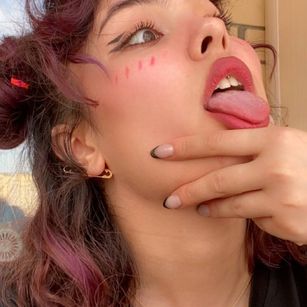 Model - Curly_girl cute