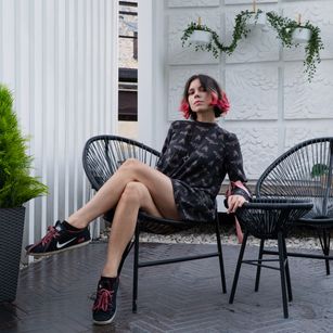 Model - Noemi Solis lingerie