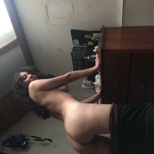 Model - Victoria Brown dildo