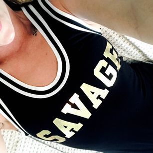 Model - Jenny Savage cum