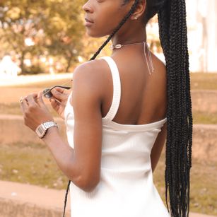 Model - Rashida Scott ass