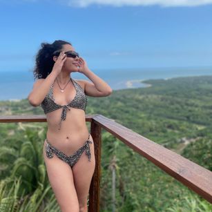 Model - Victoria Brown dildo