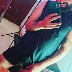 Model - Burak Hadid hairy