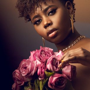 Model - Camille Palmerr doggy