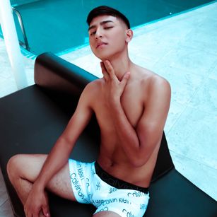 Model - Charlie Miller cum