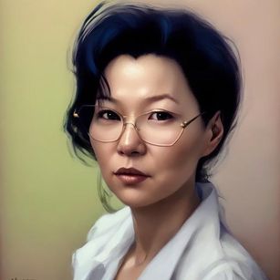 Model - Sandra closeup