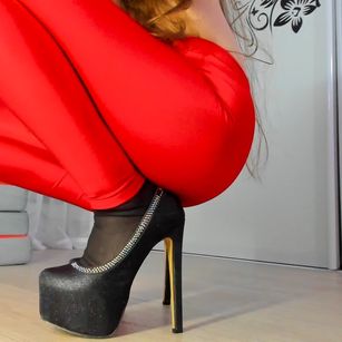 Model - HairyLady catsuit