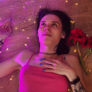 Model - MilanaBlack stockings