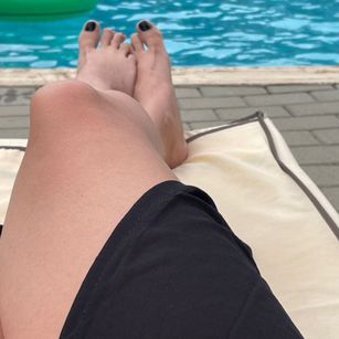 Model - GoddessHarley leather