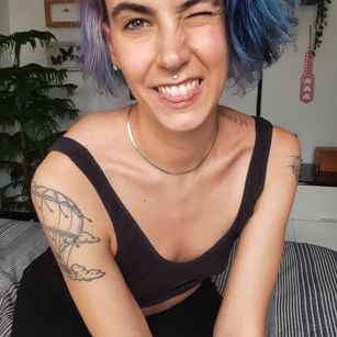 Model - May Grey spanking