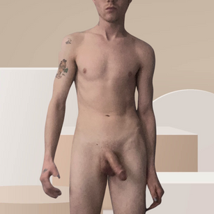 Model - Joshua Mitchell Vavich naked