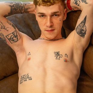 Model - NathanSpike piercings