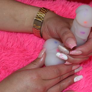 Model - lauren rous cum