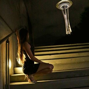 Model - Mia Michaels shy