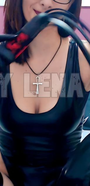 Model - Lena Hel dildo