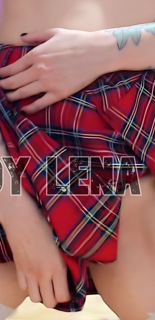 Model - Lena Hel dildo