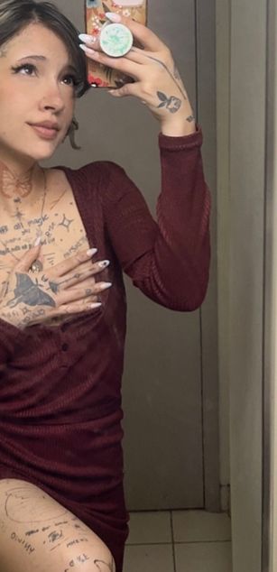 Model - Alyssa Melado tattoos