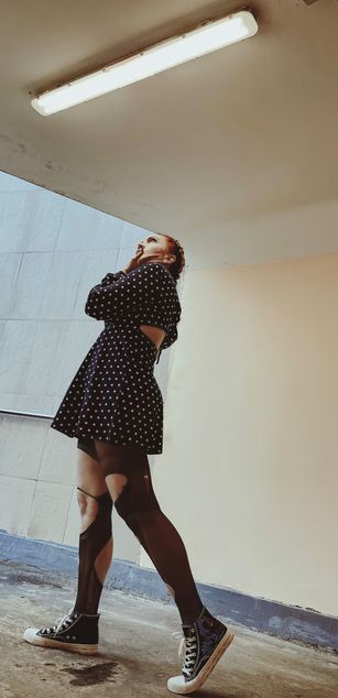 Model - Karolina Bella heels