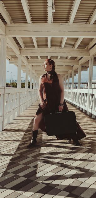 Model - Karolina Bella heels