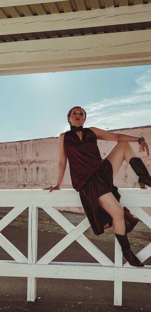 Model - Karolina Bella heels