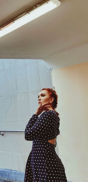 Model - Karolina Bella heels