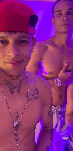 Model - ELIAM LIAN AND BRANDON deepthroat