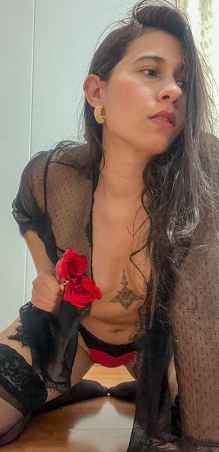 Model - Emily Miller lingerie