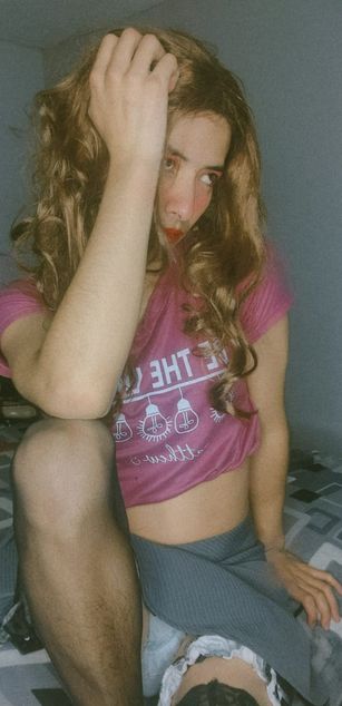 Model - Andy Forger pantyhose