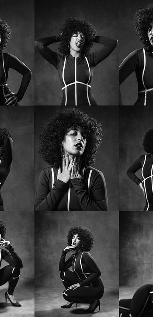 Model - Elizabeth corazon de leon hairy