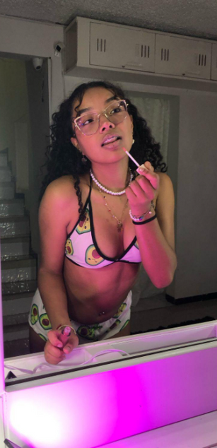 Model - Morgan blowjob