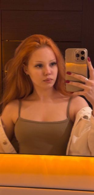 Model - July Jensen redhead