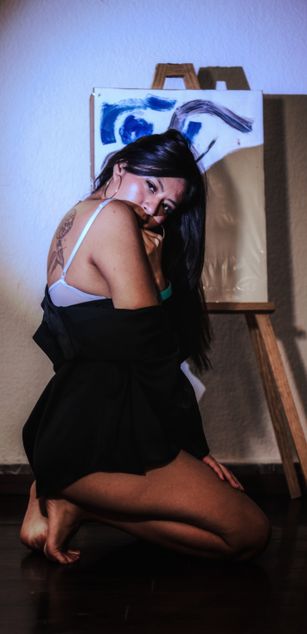 Model - Zoe Ferrer blowjob