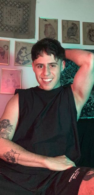 Model - Antonello Vanucci blowjob