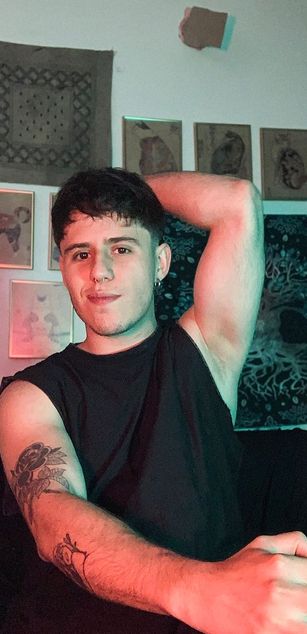 Model - Antonello Vanucci blowjob