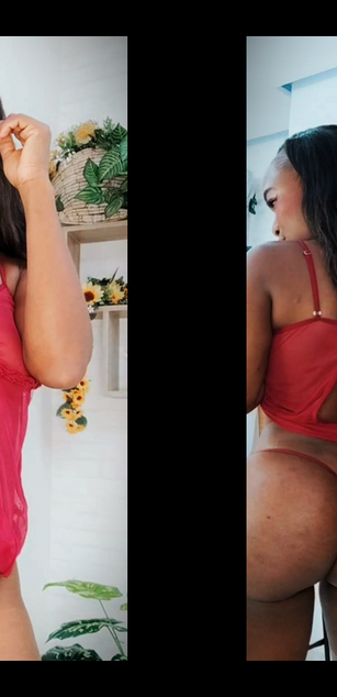 Model - Melanie Williams deepthroat