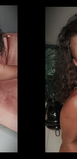 Model - Melanie Williams deepthroat