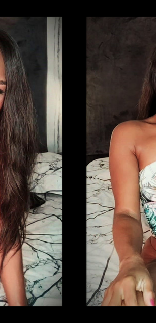 Model - Melanie Williams deepthroat