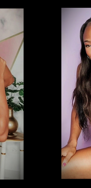 Model - Melanie Williams deepthroat