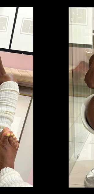 Model - Melanie Williams deepthroat